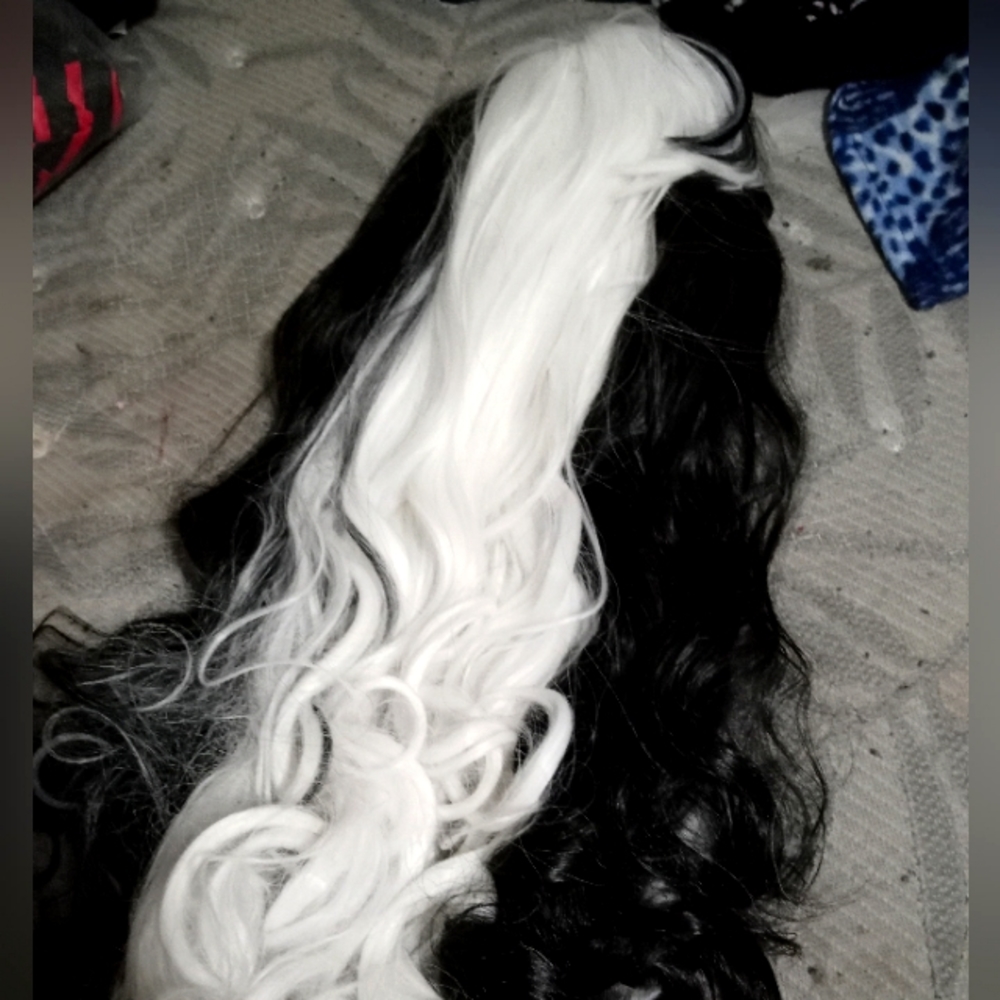 Wig half and half